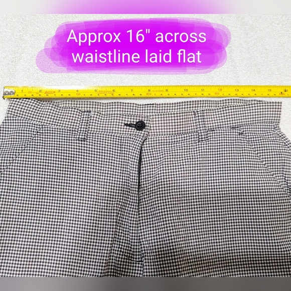 Northern Reflections size 8 EUC Vintage black & white relaxed fit capri pants - Picture 4 of 13